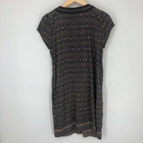 Calypso St Barth Fran 100% Silk Dress Womens Small Beaded Embellished Pockets‎ - Picture 10 of 16